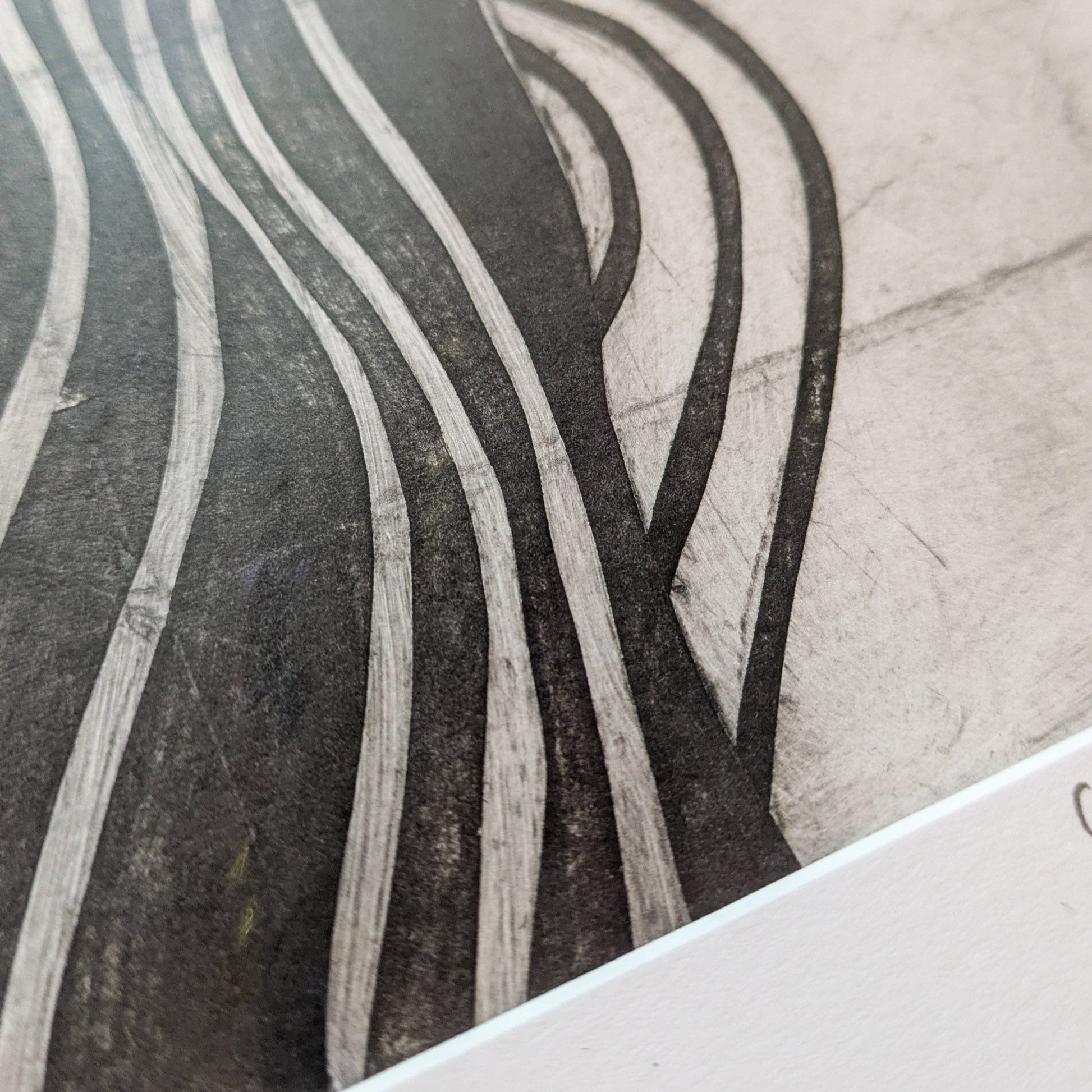 GODDESS GANGA | Drypoint print image 8