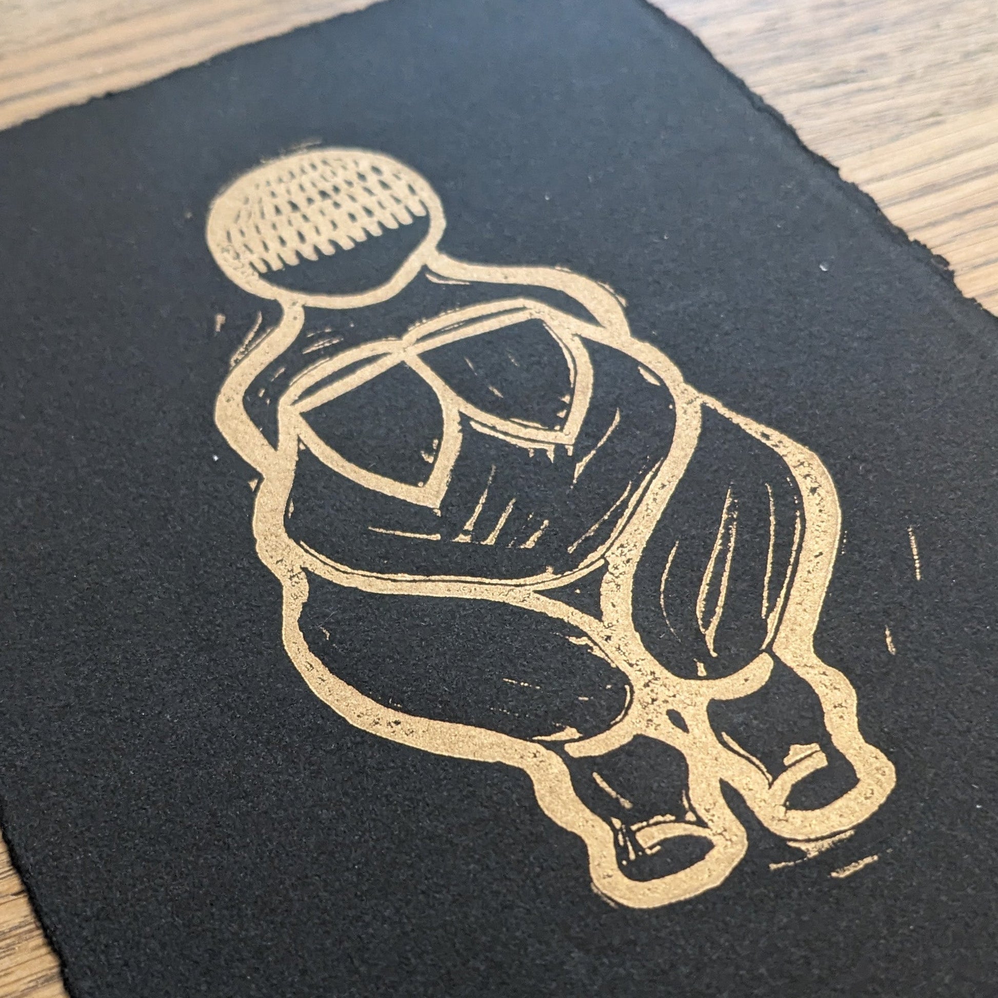 PREHISTORIC VENUS | GODDESS | linocut print image 6