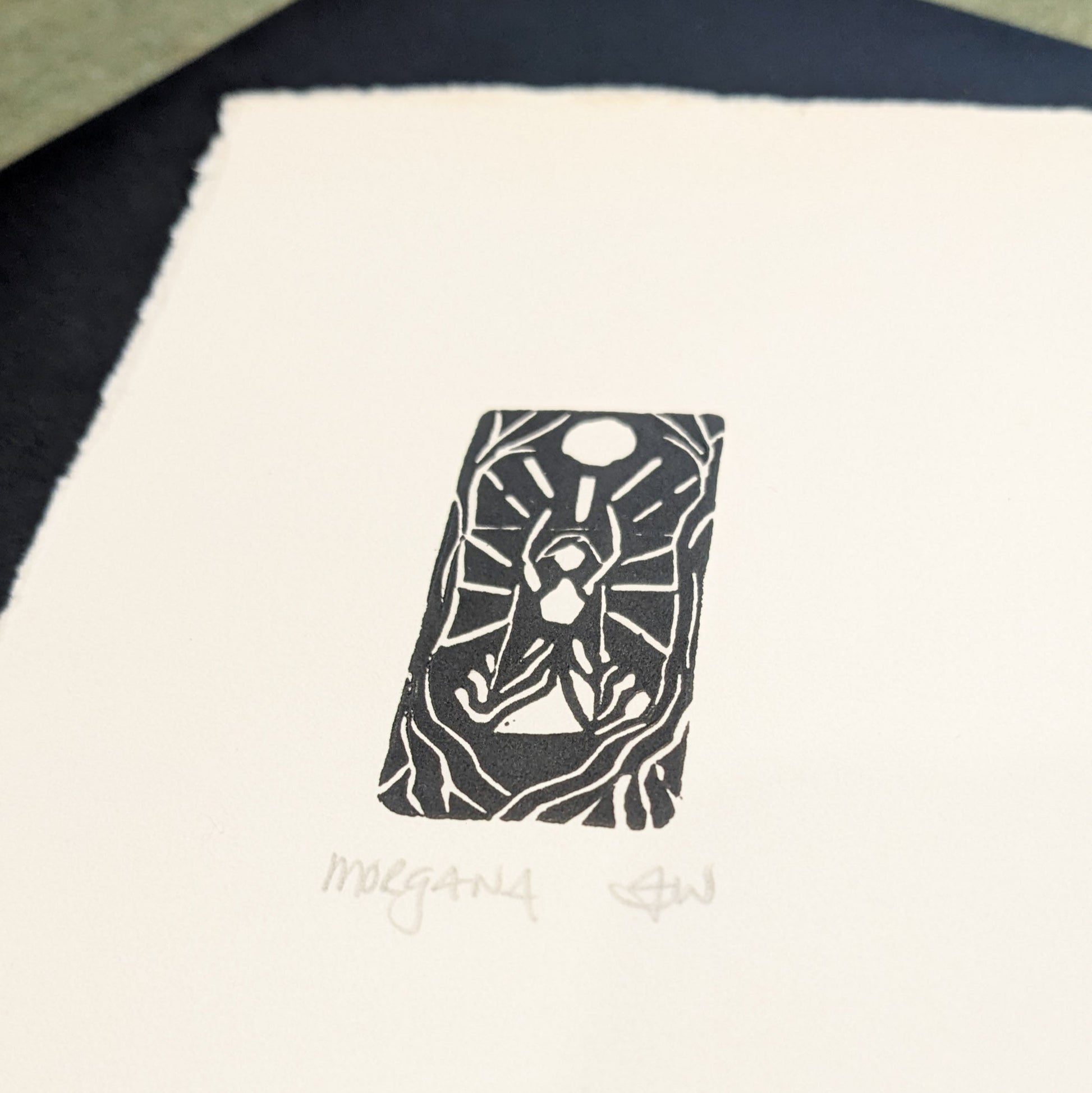 MORGANA HIGH PRIESTESS | Miniature eraser prints image 0