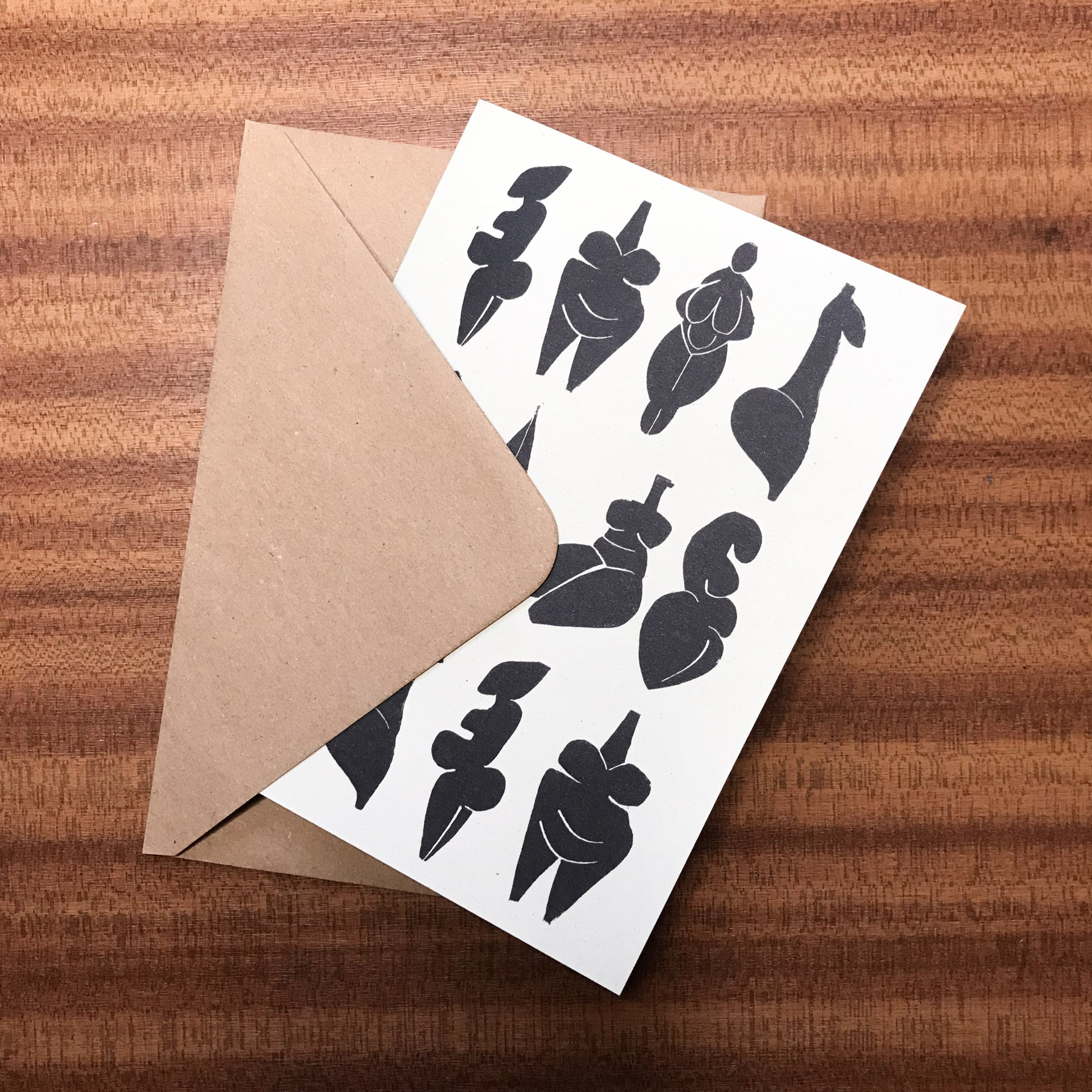 DANCING GODDESSES II | Greeting card | Lincout design image 5