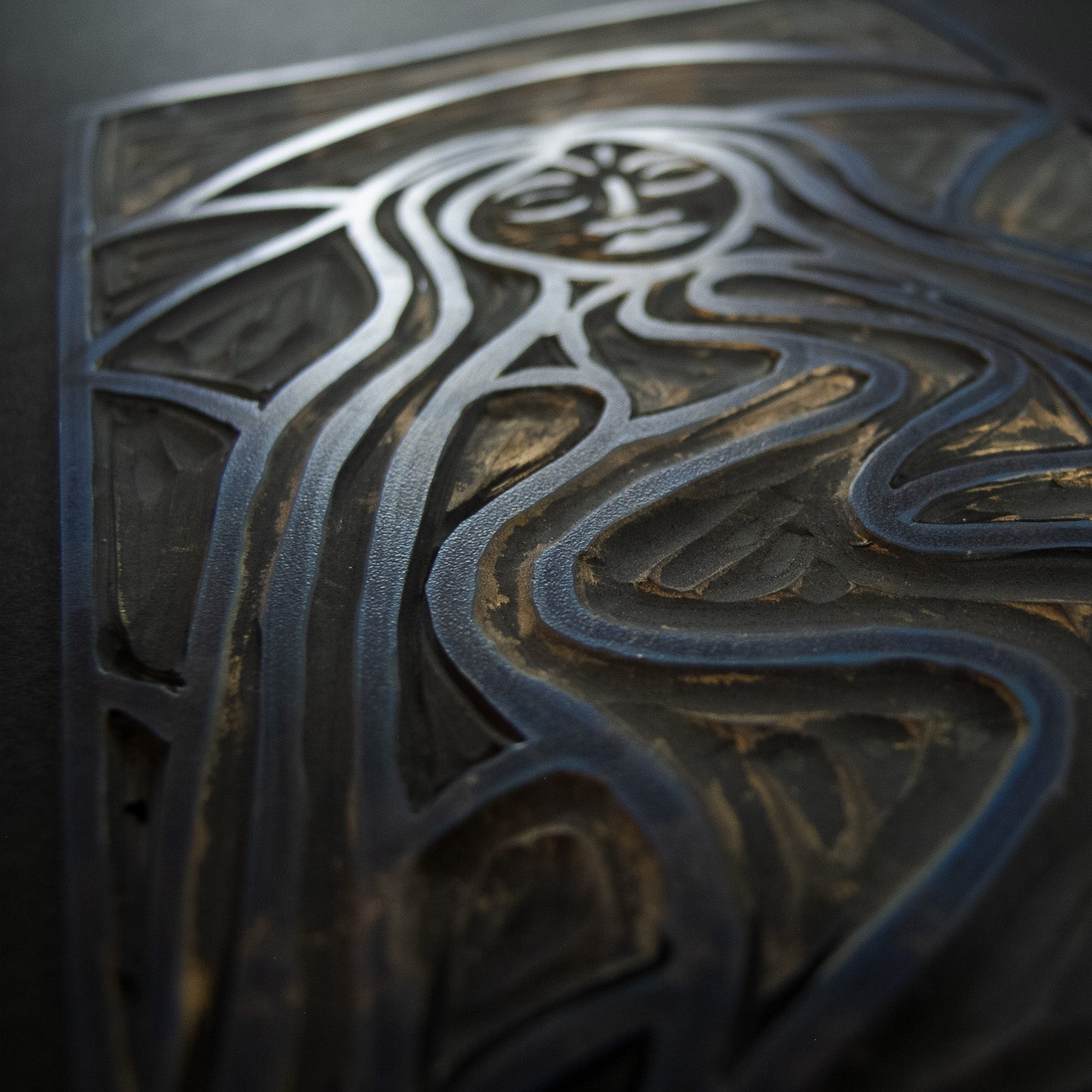 PACHAMAMA | EARTH MOTHER | linocut print image 6