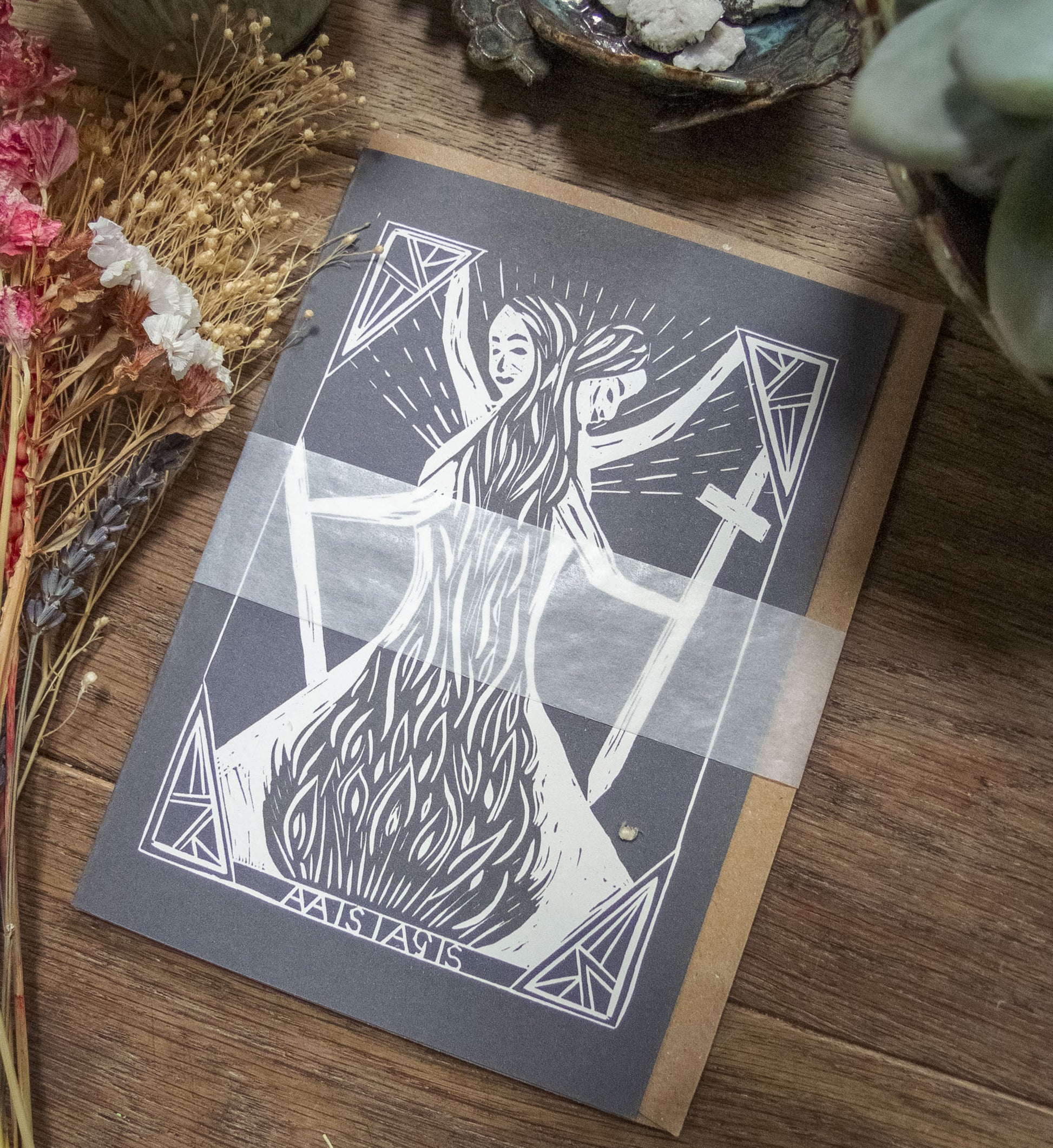 WARRIOR GODDESS | THE ALAISIAGAE | Greeting card image 1