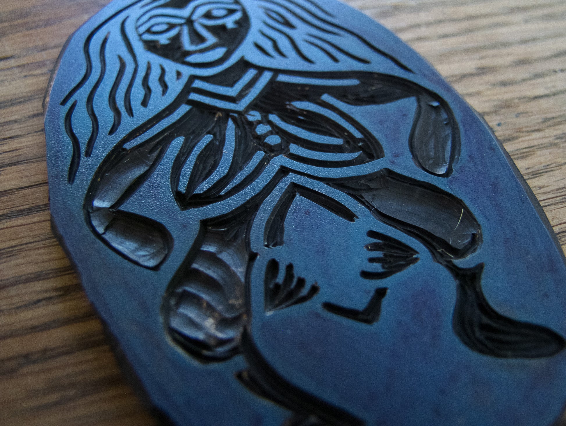 SHEELA NA GIG | GODDESS | Original Linocut Print