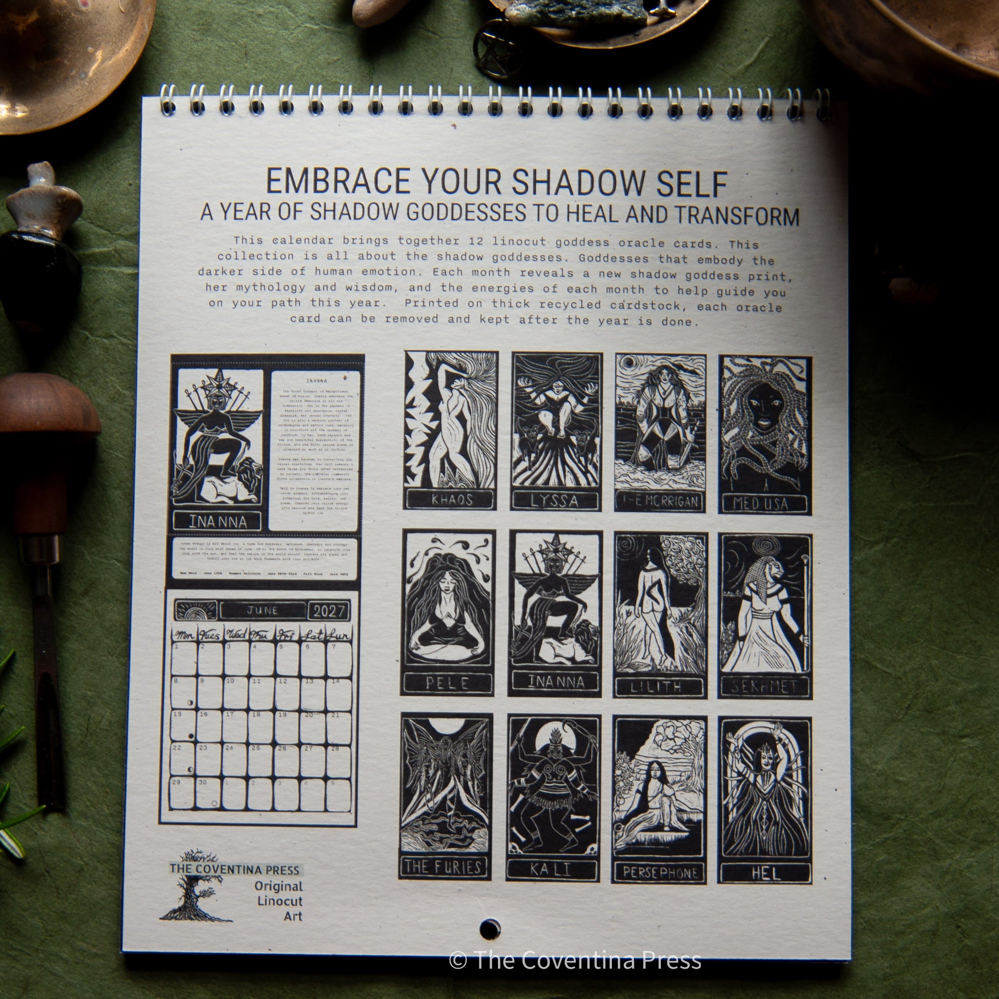 SISTERS OF SHADOW | Dark Goddess Calendar 2027