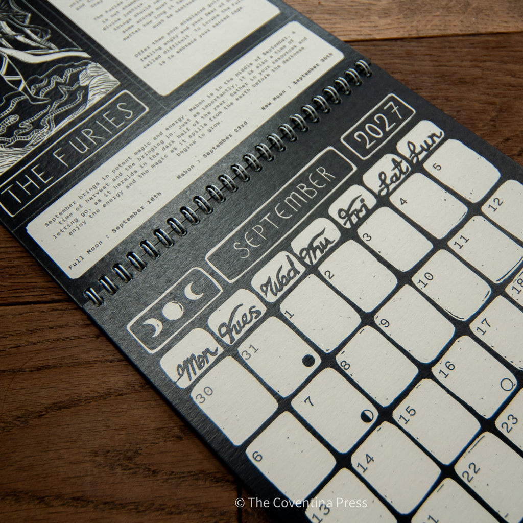 SISTERS OF SHADOW | Dark Goddess Calendar 2027