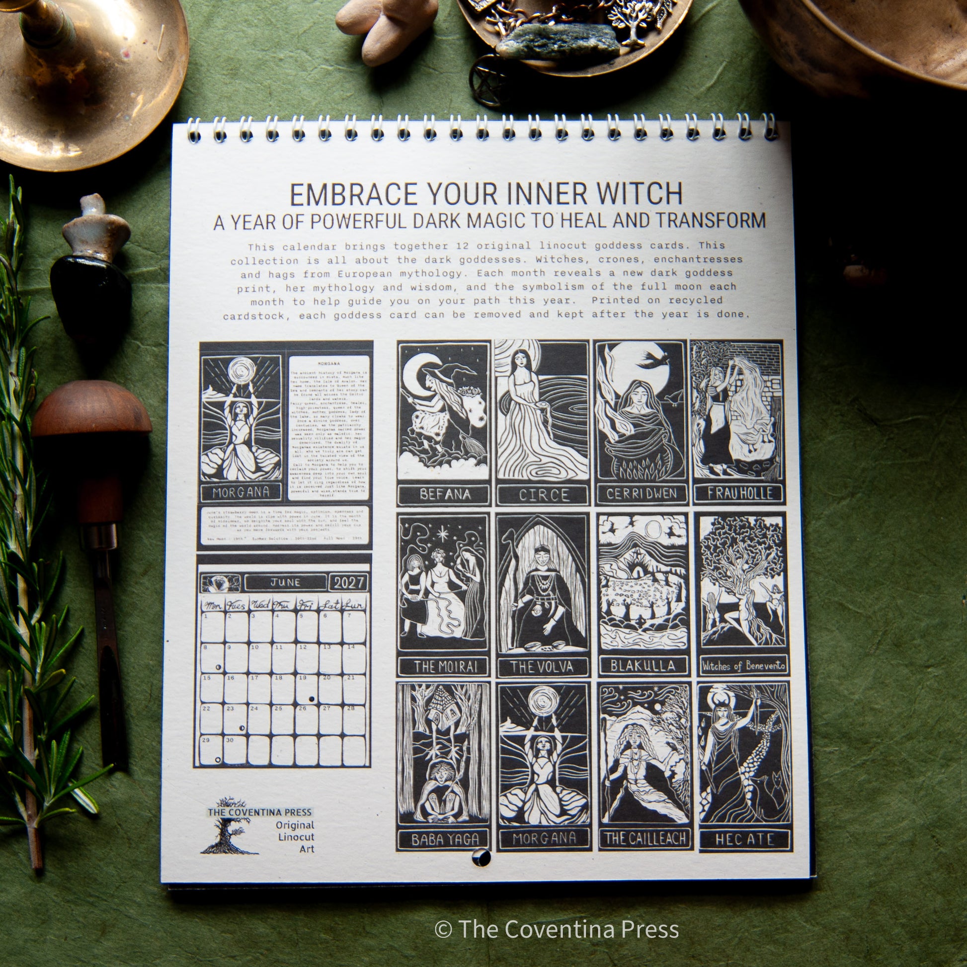 SACRED WITCH  | Dark Goddess Calendar 2027
