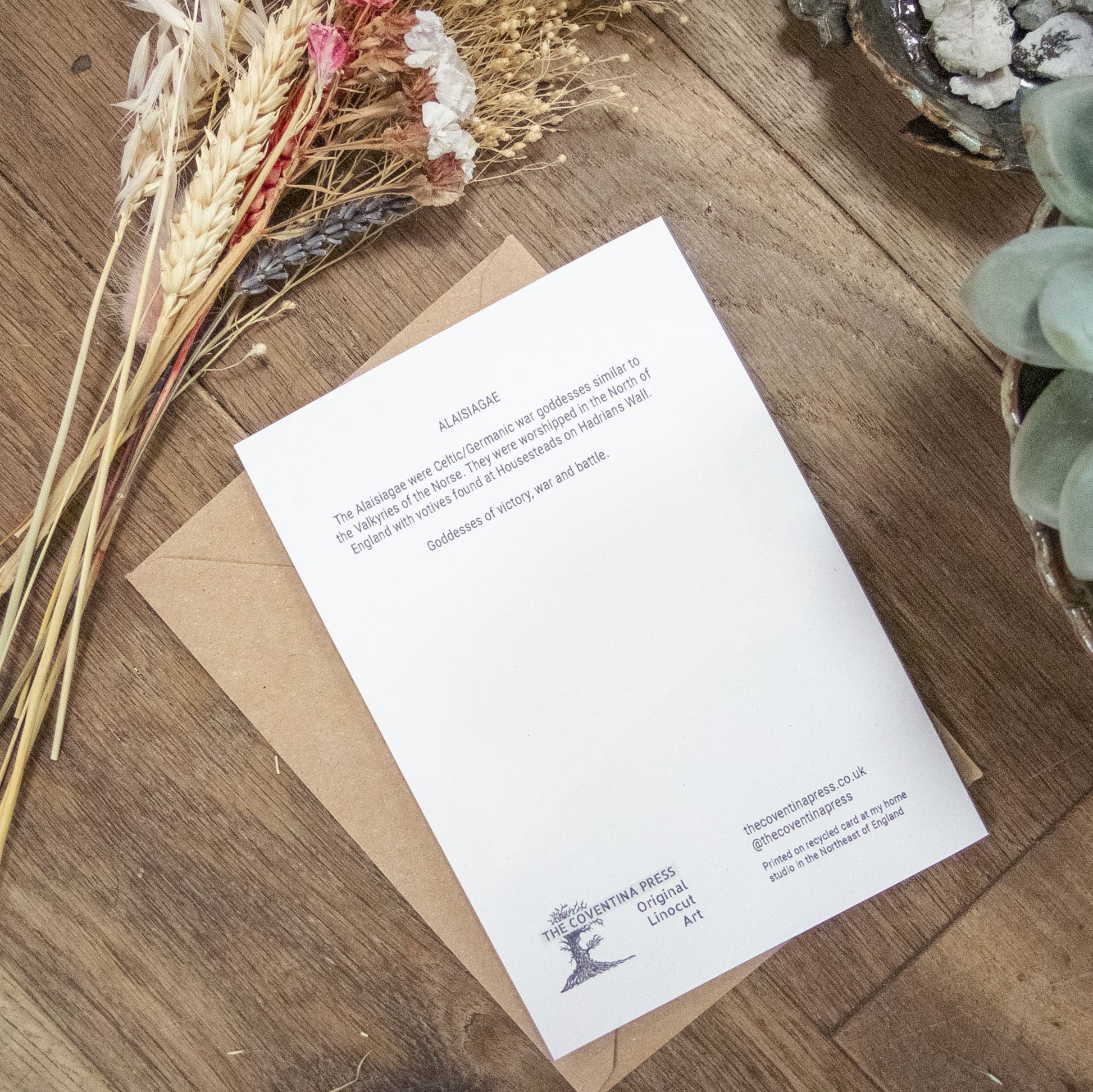 WARRIOR GODDESS | THE ALAISIAGAE | Greeting card image 4