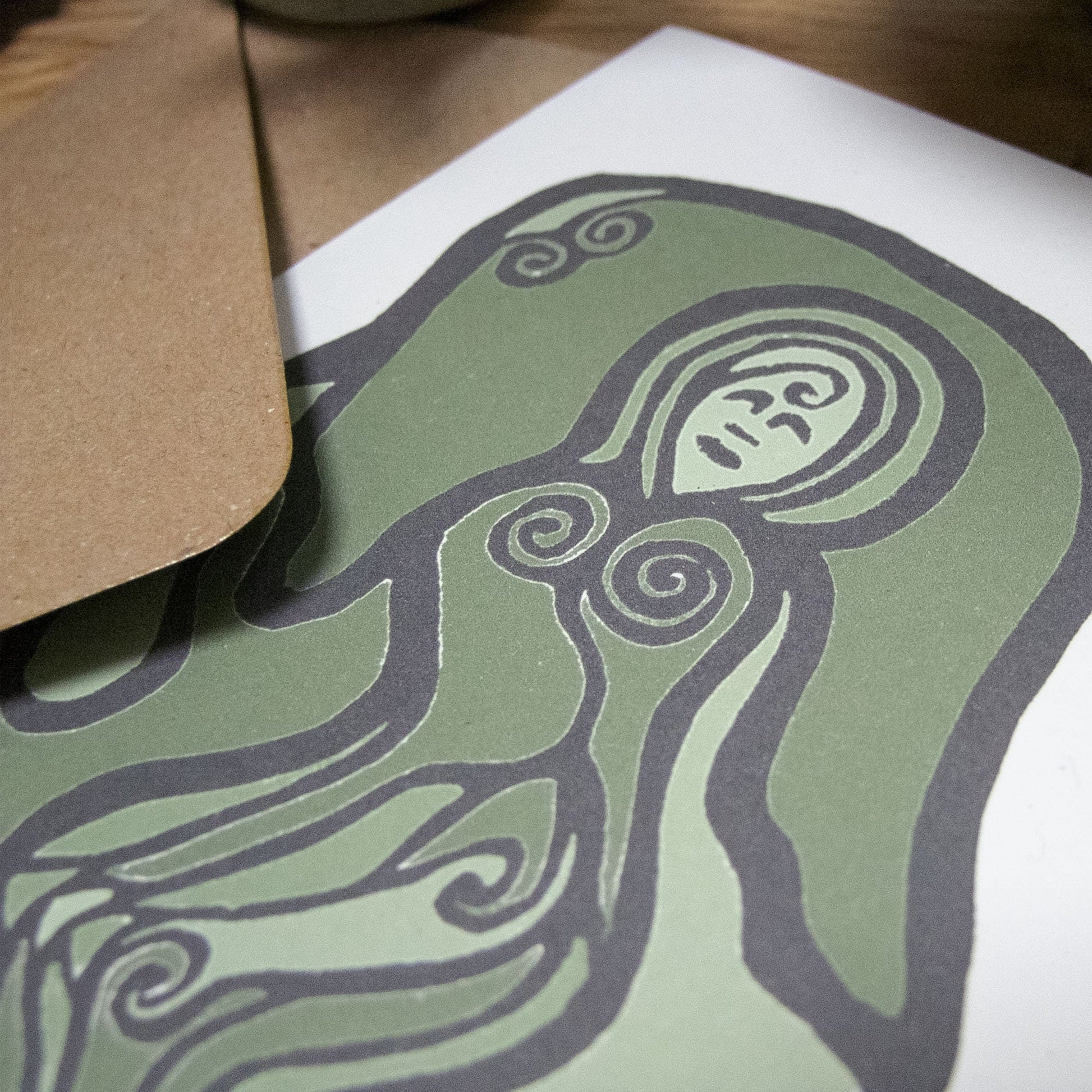 Divine Femininity goddess greeting cards |3, 5 and 10 packs | Mythological witchy cards